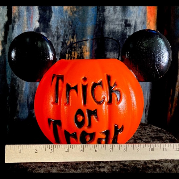 Vintage Mickey Mouse Ears Halloween Blow Mold General Foam Plastics - Picture 9 of 12